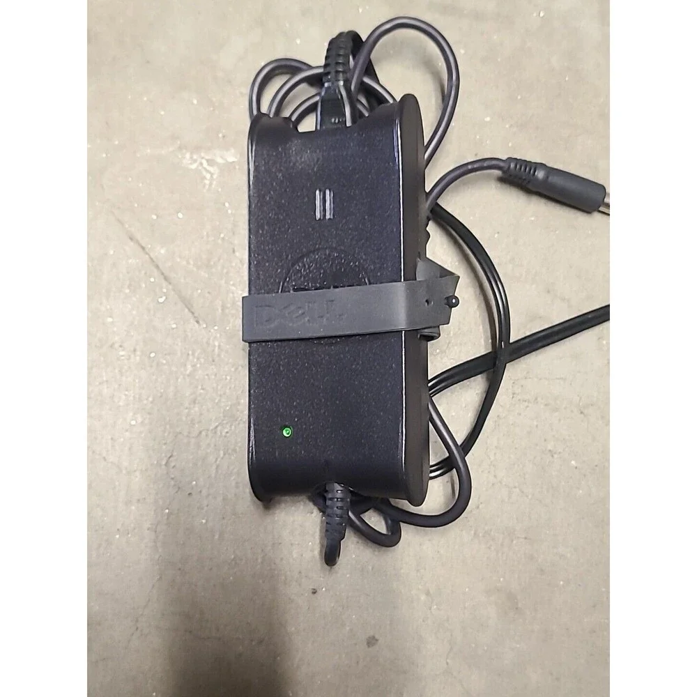 Genuine DELL Laptop Charger 65W AC Adapter Power Supply #LA65NS0-00 Cord Strap